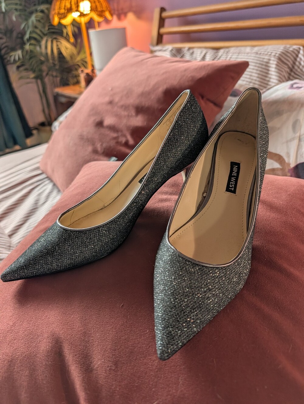 None West Glitter Heels